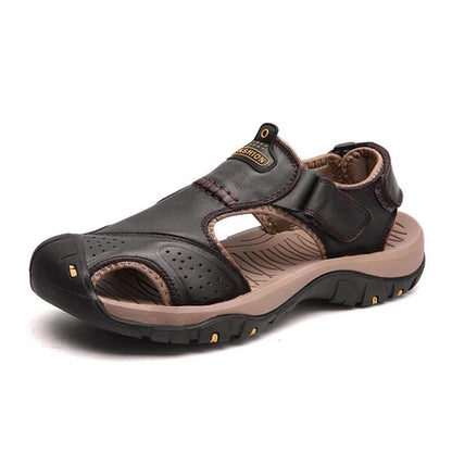 Mens Genuine Leather Sandals