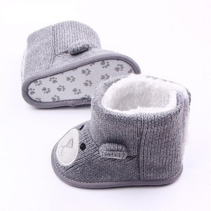 Baby Boots - Infant - Toddler - Newborn Cute Cartoon Bear Shoes