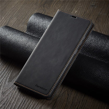 Magnetic Leather Case For S20