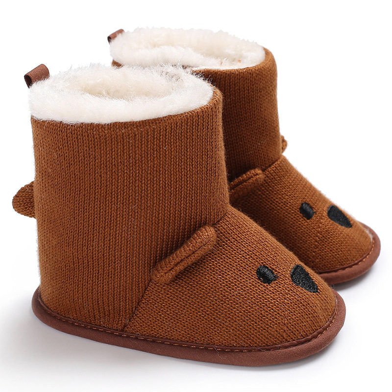 Baby Boots - Infant - Toddler - Newborn Cute Cartoon Bear Shoes