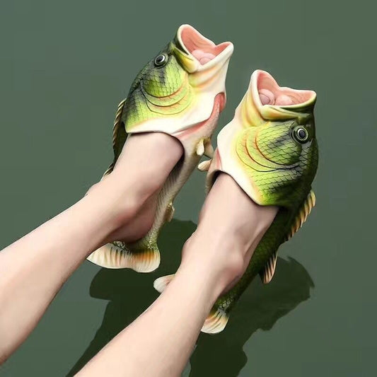 Funny Fish Slippers unisex Footwear - Have some summer fun