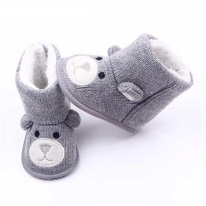 Baby Boots - Infant - Toddler - Newborn Cute Cartoon Bear Shoes