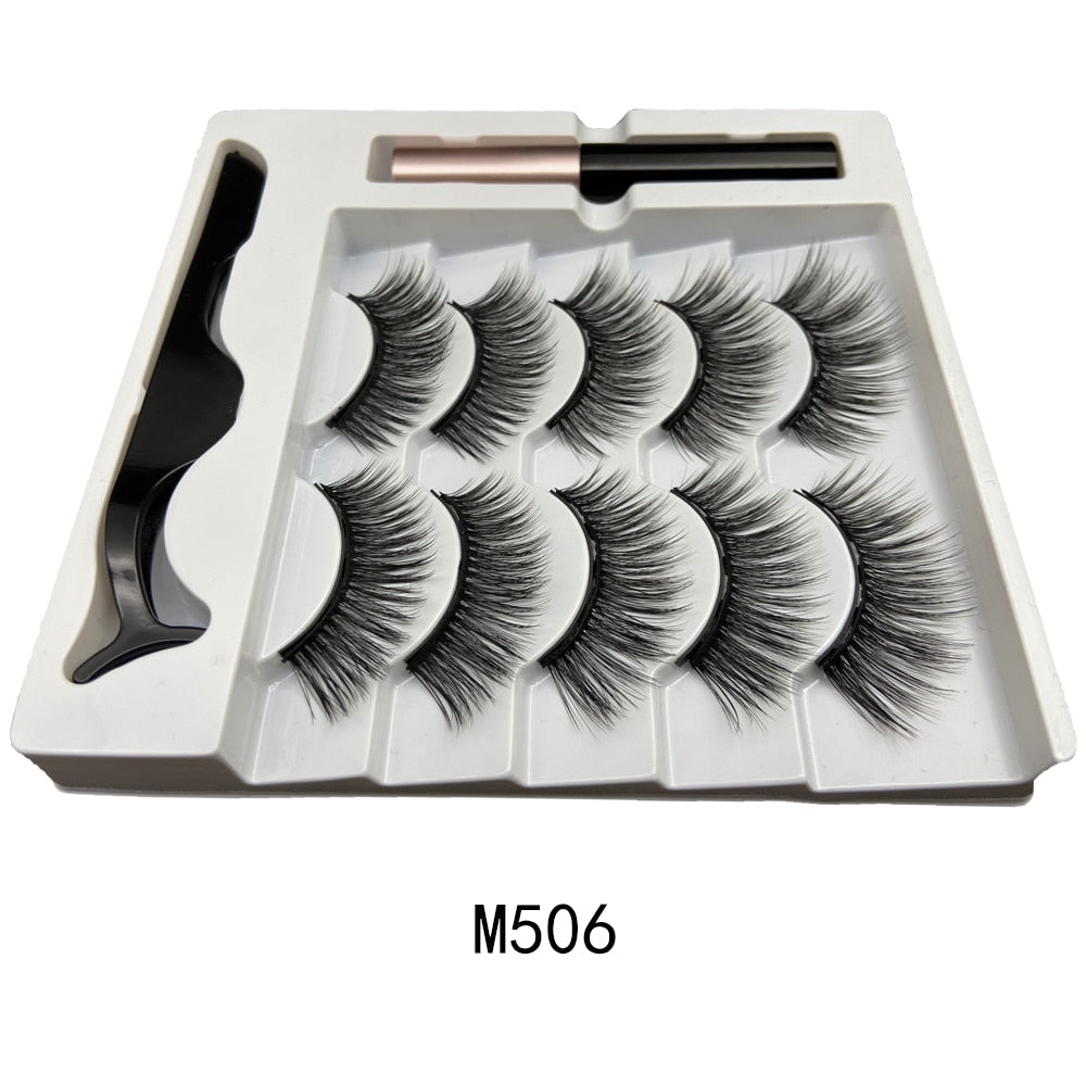 Magnetic False Eyelashes - (ORDEGR IN ONLY)