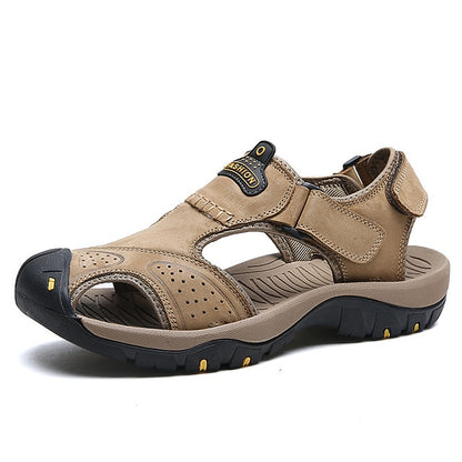 Mens Genuine Leather Sandals