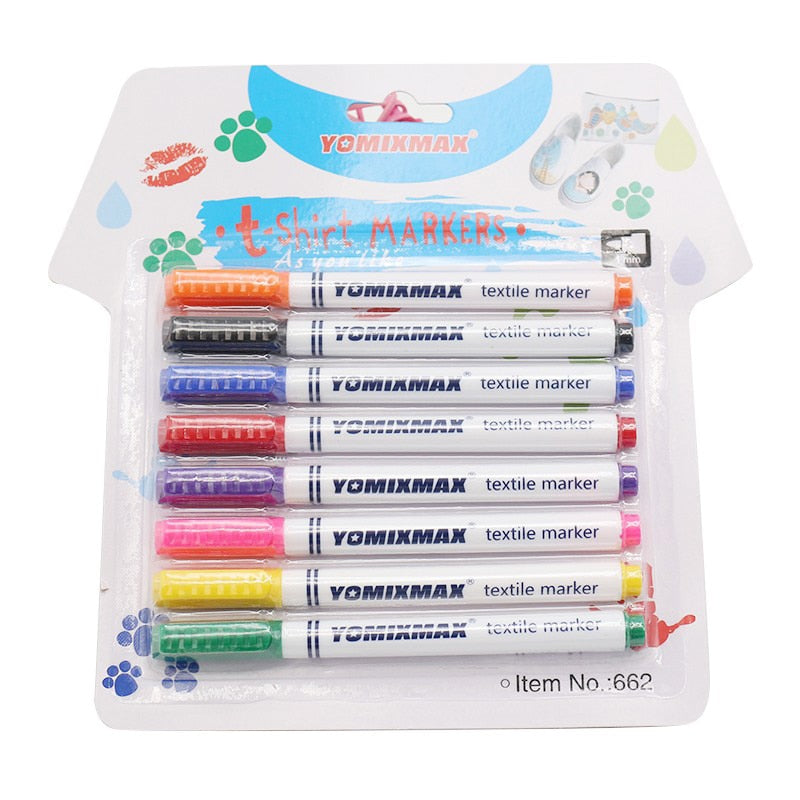 DIY Crafts - 8 Piece Markers Set - Home Stationery