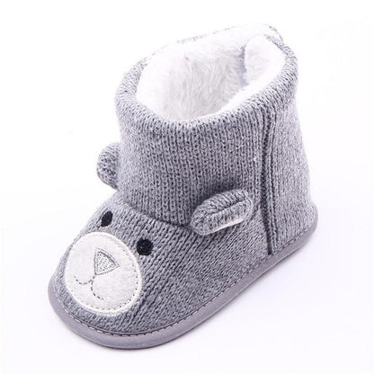 Baby Boots - Infant - Toddler - Newborn Cute Cartoon Bear Shoes