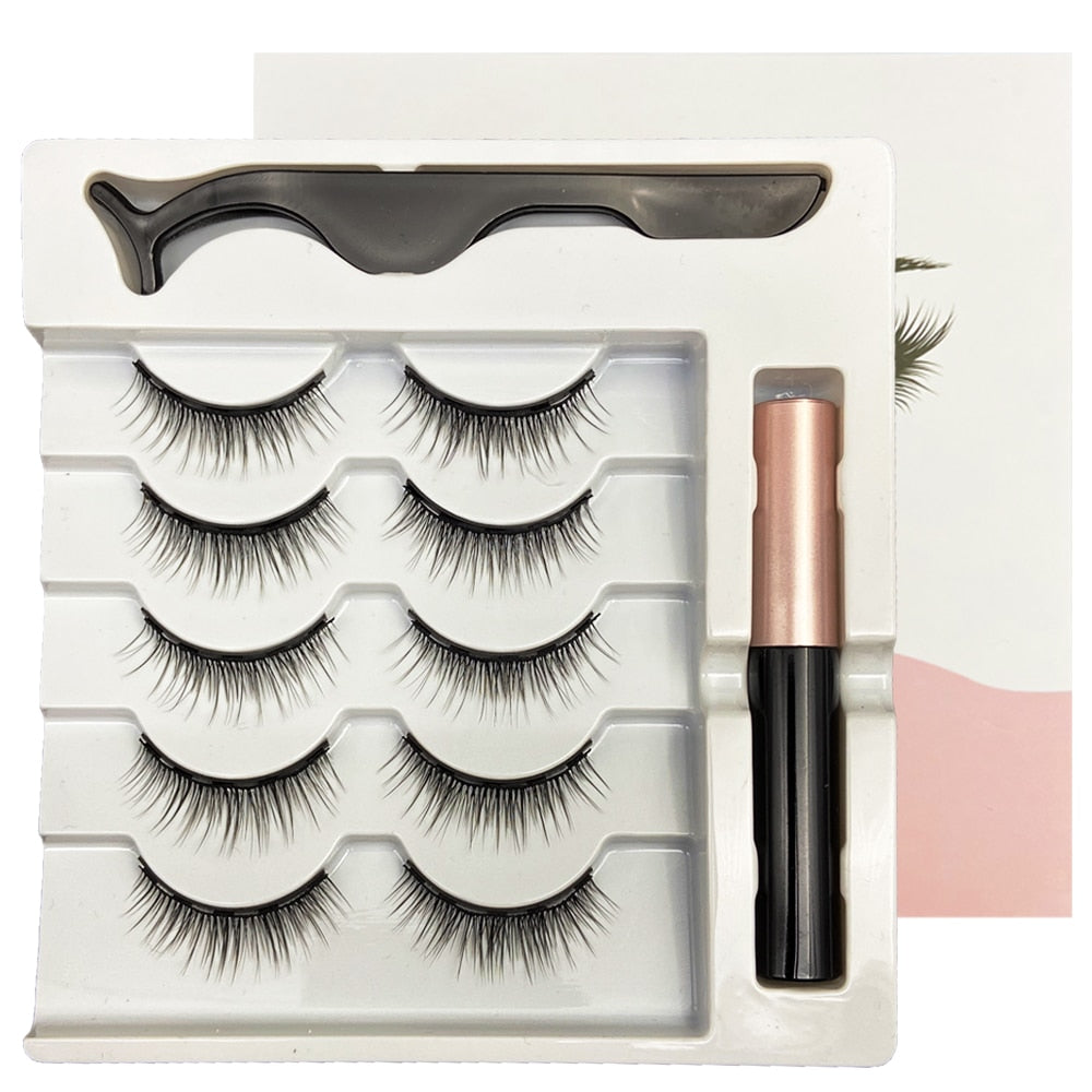 Magnetic False Eyelashes - (ORDEGR IN ONLY)