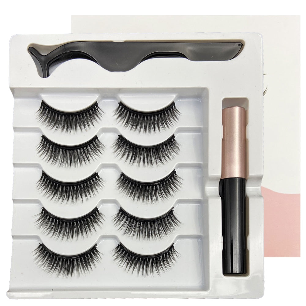 Magnetic False Eyelashes - (ORDEGR IN ONLY)