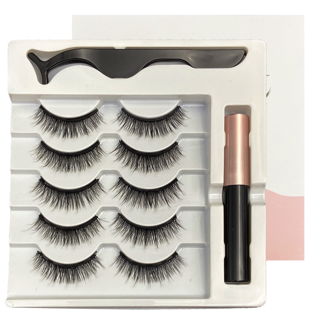 Magnetic False Eyelashes - (ORDEGR IN ONLY)