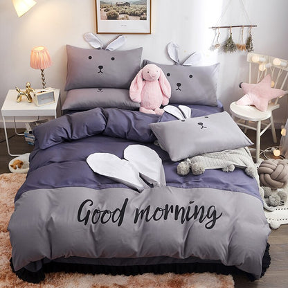 Good morning Duvet bedding set