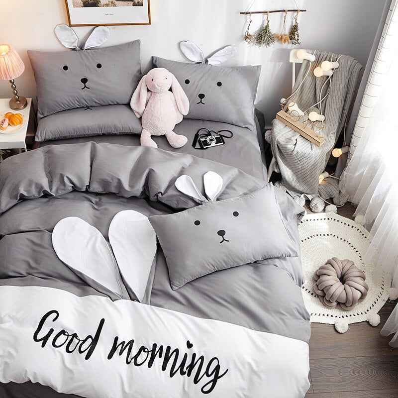 Good morning Duvet bedding set