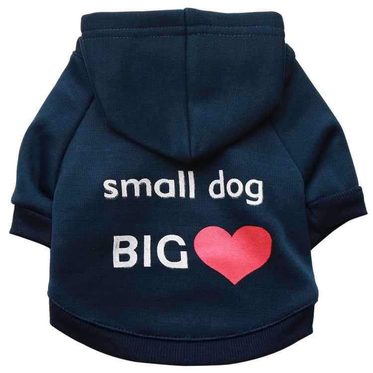 Small Toy Dog Hoodie XS-L