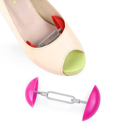 2Pcs Adjustable Width Extenders Comfy Mini Shoe Stretchers Shapers Men Women'S Shoes Expander Stretch Shoes Accessories