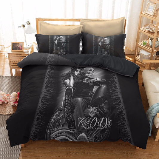 Skull Bedding Duvet Cover Set