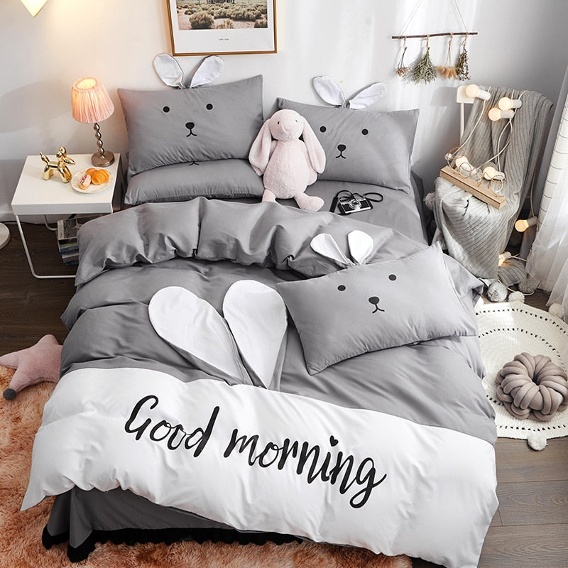 Good morning Duvet bedding set