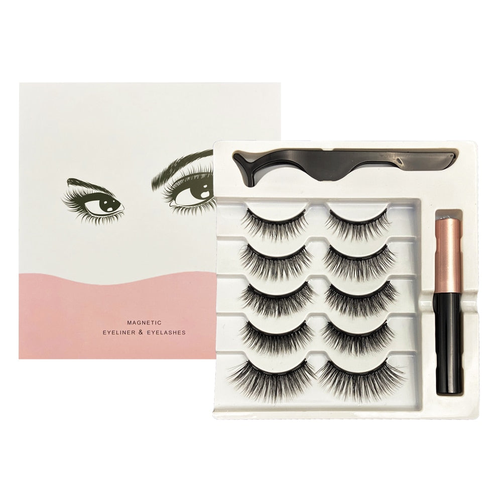 Magnetic False Eyelashes - (ORDEGR IN ONLY)