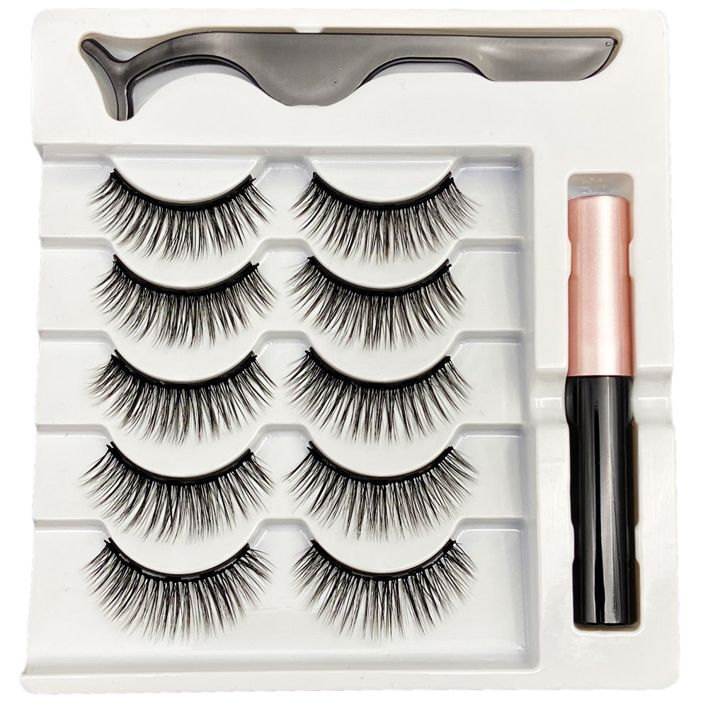 Magnetic False Eyelashes - (ORDEGR IN ONLY)