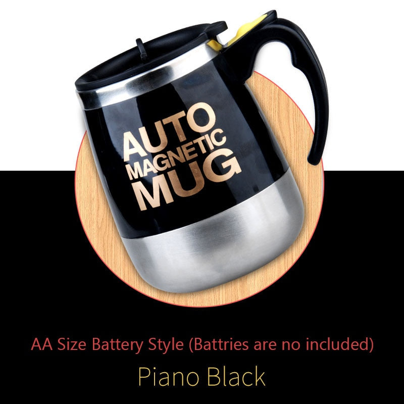 Automatic Self Stirring Magnetic Thermal Mug