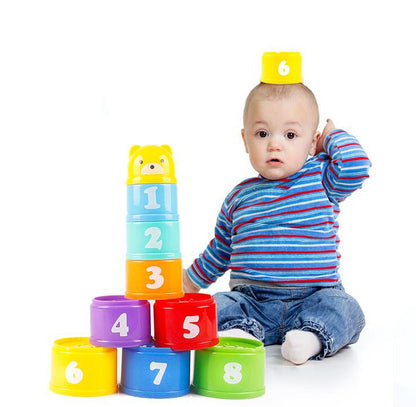 Kids Block Stacking Set
