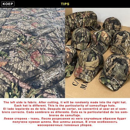 Camo Style Baseball Cap