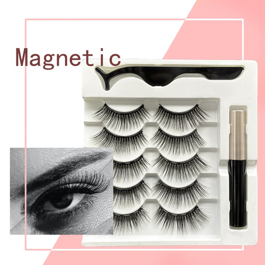 Magnetic False Eyelashes - (ORDEGR IN ONLY)