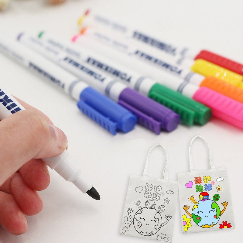 DIY Crafts - 8 Piece Markers Set - Home Stationery