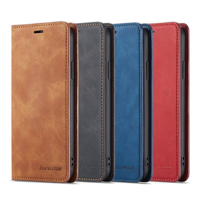 Magnetic Leather Case For S20