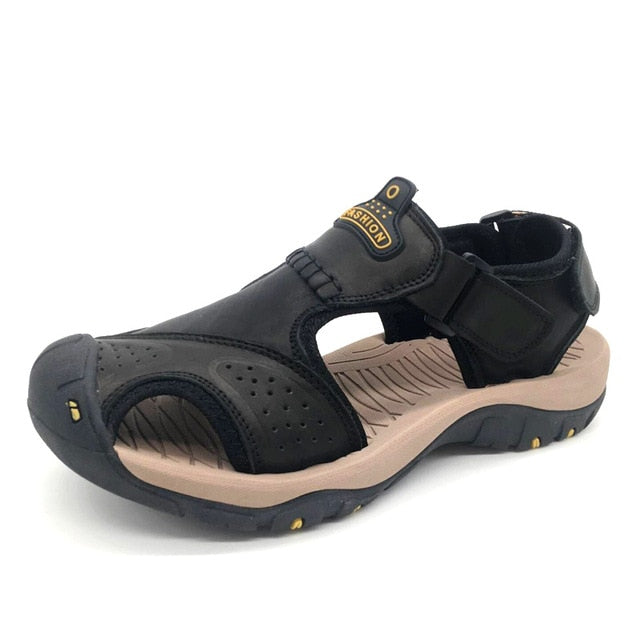 Mens Genuine Leather Sandals