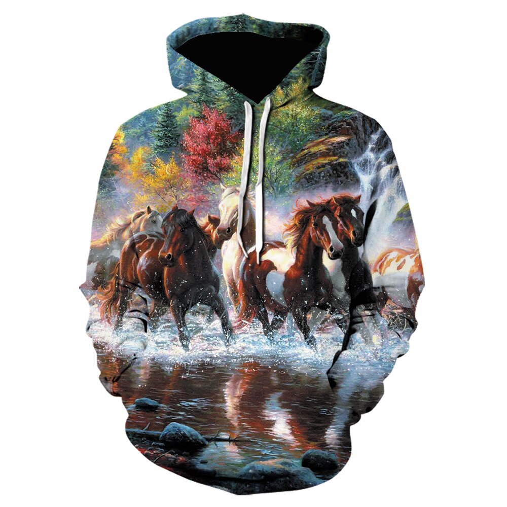 Beautiful Horse Hoodies