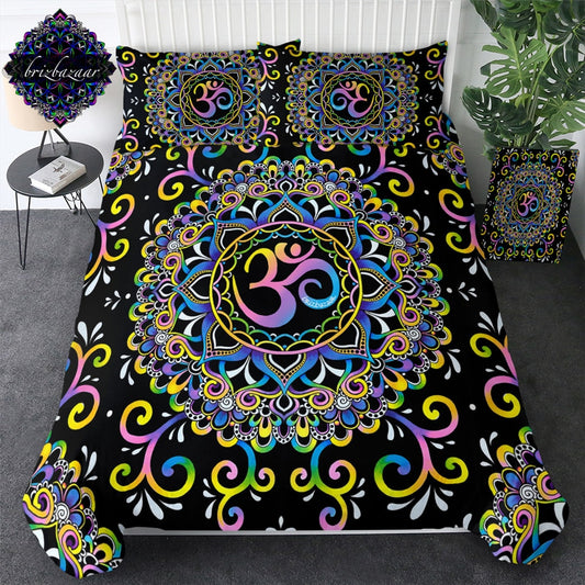 Duvet Bedding - Colorful Bed Set 3-Piece