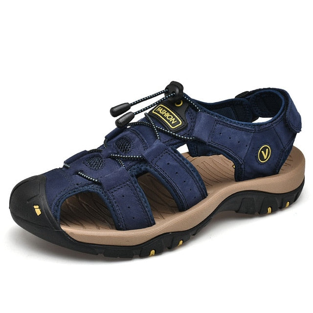 Mens Genuine Leather Sandals