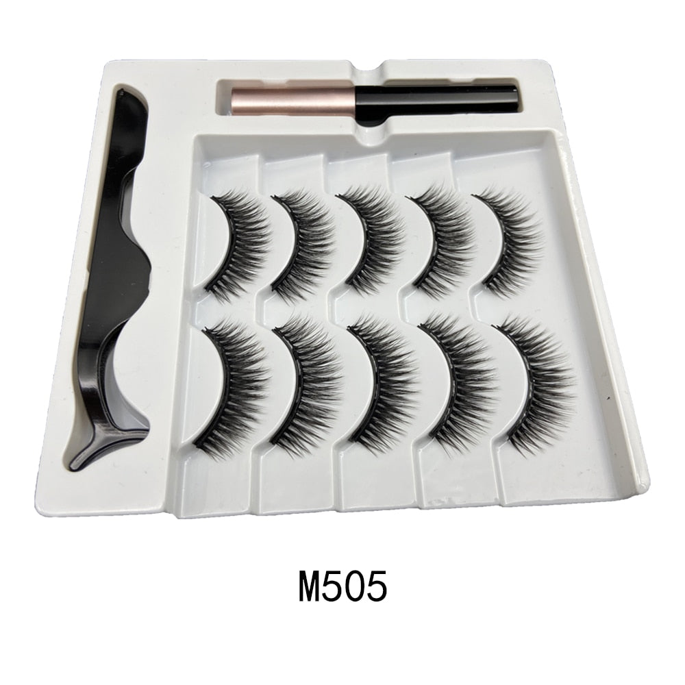 Magnetic False Eyelashes - (ORDEGR IN ONLY)