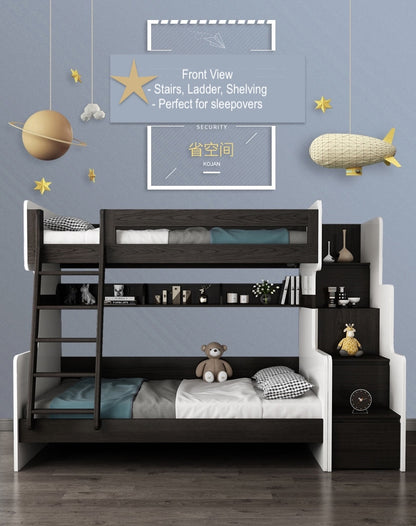 Kids Adjustable Bunk bed - with mattress