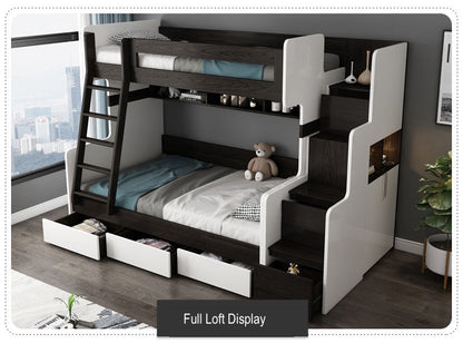 Kids Adjustable Bunk bed - with mattress