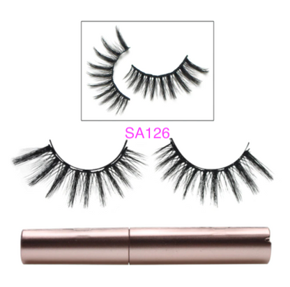 Magnetic Eyelashes Single Set - 1x Eyelash Set - In-Stock