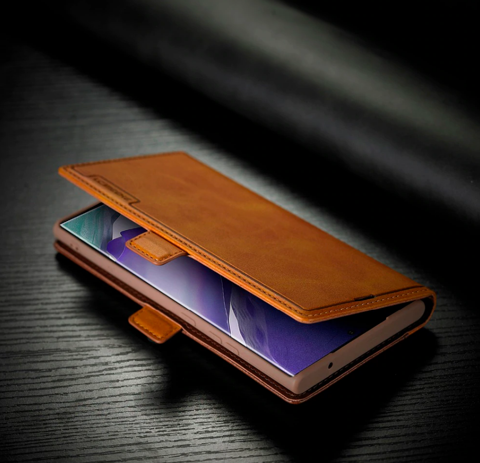 Universal Phone Case - Vintage Leather Wallet