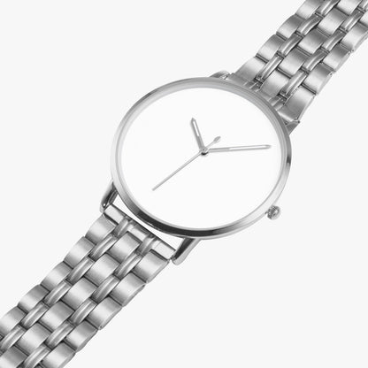 Instafamous Steel Strap Quartz watch - Plain Face