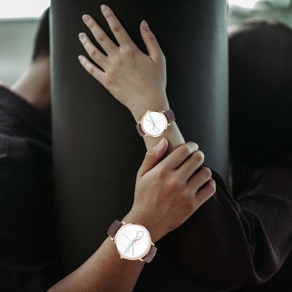 Exclusive to eShopifiz - Plain face Quartz watch