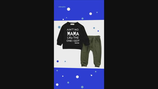 I'm So Cute Boys Outfit - Sweatshirt Plus Harem Pants 2 Pack