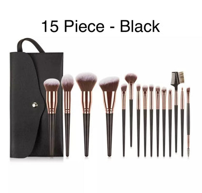 Natural Makeup Brushes Sets with Bag or without*