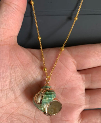 Clam Shell Necklace