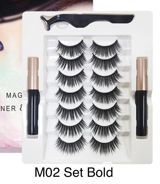 USA 7x Magnetic Eyelashes Sets