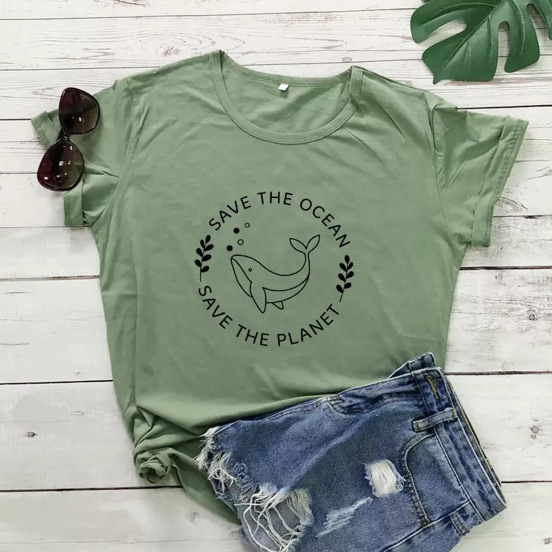 Save the Planet tees