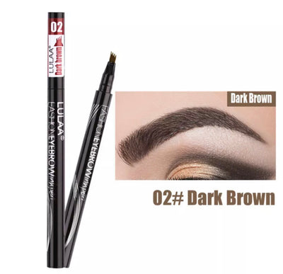 3D Microblading Eyebrow Pen Waterproof Fork Tip