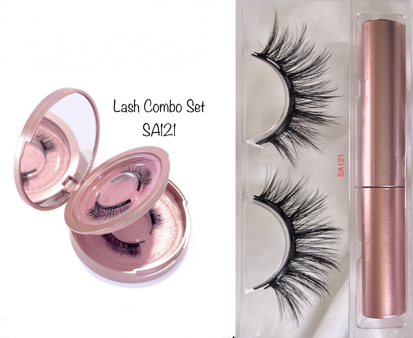 Magnetic Eyelashes Single Set - 1x Eyelash Set - In-Stock