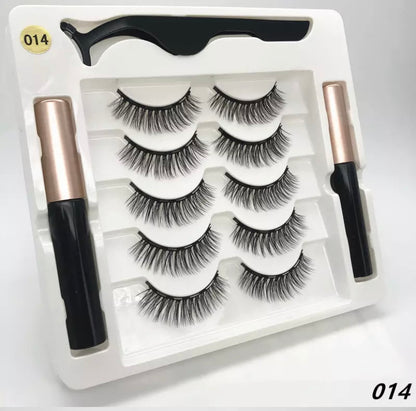 Magnetic Eyelashes - 5 Sets