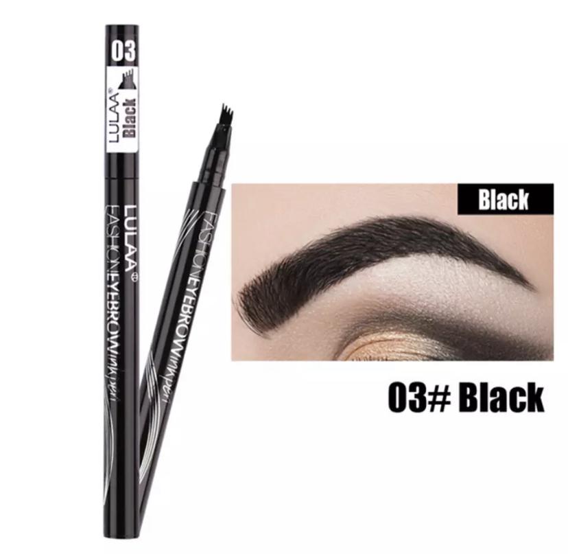 Eyebrow Pen Waterproof with Fork Tip