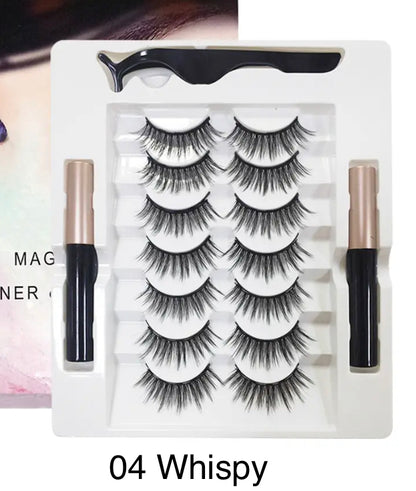 USA 7x Magnetic Eyelashes Sets