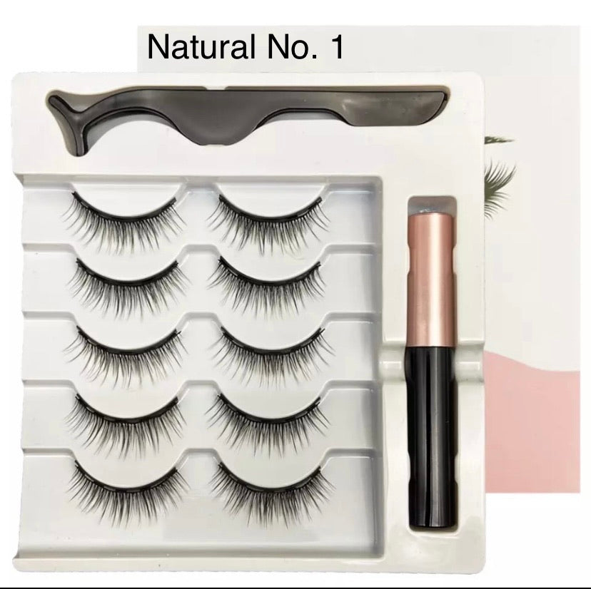 MIXED Magnetic Eyelashes Set for Beautiful Eyes