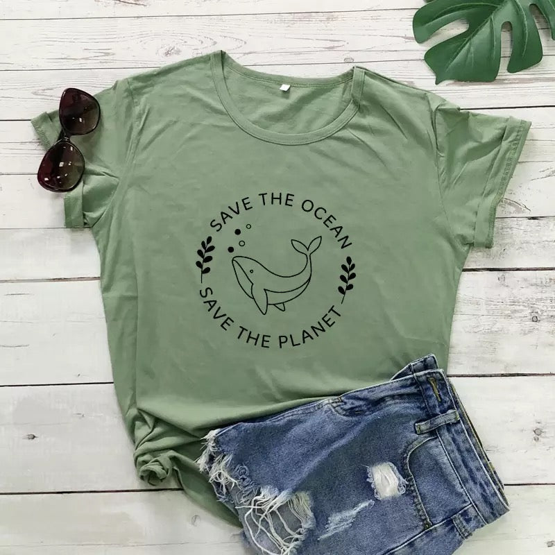 Save the Planet tees